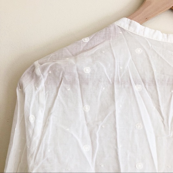 J Crew Peasant Blouse - Picture 4 of 8